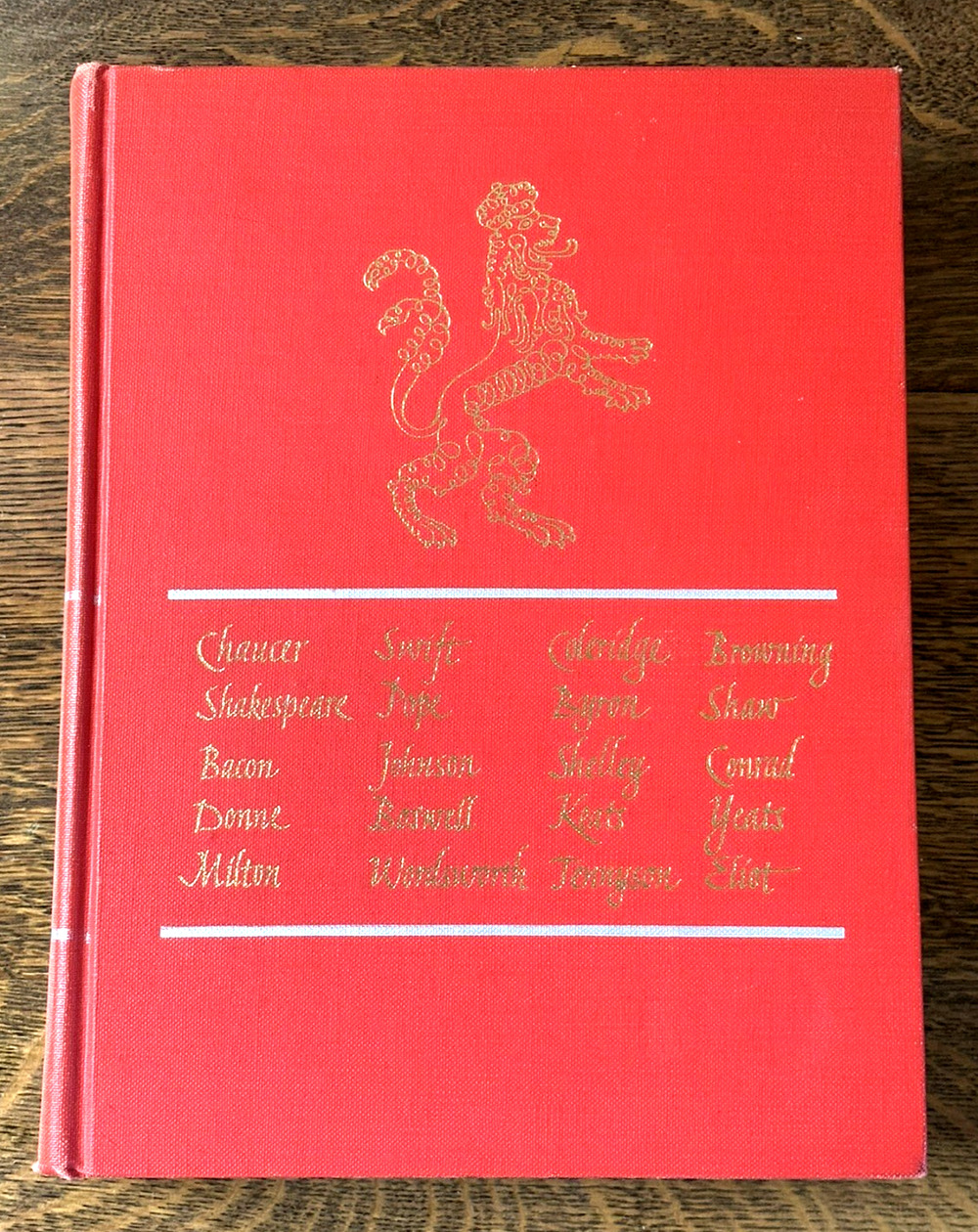 Major British Writers: Shorter Edition [1967 Vintage Hardcover]